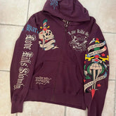 Hearujoy 90s Streetwear Woman Hoodie Print Goth Vintage Hoodies Y2K Grunge Graphic Long Sleeve Hooded Sweatshirt Harajuku Japanese Aesthetic Women