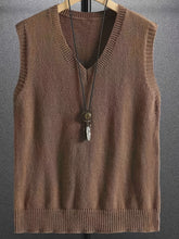 Hearujoy 100% Viscose Solid Color V-Neck Knit Tank Top - Casual Sleeveless Sweater, Skinny Fit, Stretch Fabric, 210g/m² - for Spring/Fall, Outdoor & Streetwear, Adult & Teen