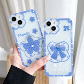 Flower 3D Phone Case For iPhone 11 Pro Max Case Len Protection Funda iPhone 13 12 Pro Max X XR XS 13Pro 12Pro Cover Soft Silicon