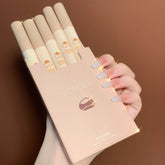 VONGEE 5Pcs/Set Velvet Lip Glaze Matte Lipstick Gift Box Set Student Lip Glaze Show White Make Up