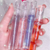 New Jelly Moisturizing Mirror Lip Glaze Shimmer Shining Liquid Lipgloss Plumper Lips Makeup Clear Lip Gloss Bulk Lipstick Gloss