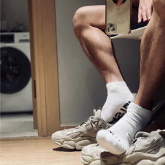 Hearujoy Socks Men Calcetines Fashion Letter Printed Meias Ankle Socks Casual Men's Clothing Ropa De Hombre Sport Socks