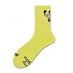 Hearujoy Men Socks Calcetines Cartoon Calcetines Hombre Kobieta Skarpety Crew Ankle Socks Personality Sport Basketball Men's Socks
