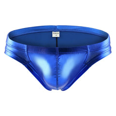 Hearujoy Male Underwear Imitation Leather Ropa Interior Hombre Shiny Gay Sexy Underwear Underpants Briefs Men Slip Homme Cuecas