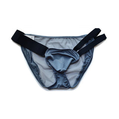 Hearujoy Men's Underwear Underpants Gay Low-Rise Transparent Cuecas Masculinas Mesh Quick-Dry Ropa Interior Hombre Sissy Men Briefs