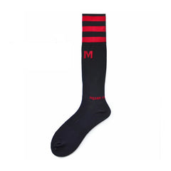 Hearujoy Socks Men Calcetines Solid Skarpetki Sport Calcetines Hombre High Tube Striped Long Socks Non-Slip Pop Sock Thermal Meias