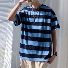 HEARUJOY - New Men Sweatshirt Sweatshirt Crew Neck Top Korean Style Top Men's Casual Wear Polyester Spandex Fabric Casual Wear