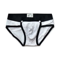 Hearujoy Male Underwear Gay Sexy Panties Sissy Briefs Ropa Interior Hombre Man's Underwear Detachable Solid Cuecas Masculinas Cuecas