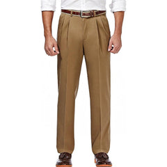 HEARUJOY - Mens Formal Straight Pants Classic Business Casual Pants Commuting British Elegant Regular Male Trousers Men'S Clothing 2025