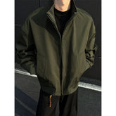 HEARUJOY - Spring Short Jacket Men Casual Motorcycle Jacket Men Streetwear Hip-hop Loose Bomber Jacket Mens Black Jackets Coat M-3XL