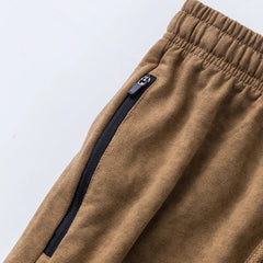 HEARUJOY - summer new men's loose and simple tie dye loop casual sports 5-point shorts