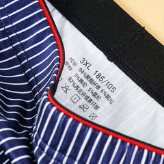 Hearujoy 4 Pcs Boxer Men Sexy Stripe Panties Underwear Sexy Knickers for Men Underpants Shorts Fashion Under Wear Lingerie Boxers Briefs