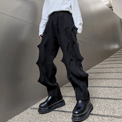 Hearujoy Pleated Male Niche Desgin Harem Pants Men's Soild Color Casual Chic Trousers Korean Fashion Spring Stylish 9A7863
