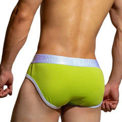 Hearujoy Male Underwear Gay Sexy Panties Sissy Briefs Ropa Interior Hombre Man's Underwear Detachable Solid Cuecas Masculinas Cuecas