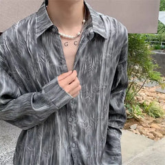 HEARUJOY - Casual Long-sleeved Shirt ForMen's Clothing Autumn Trendy Brand Sun Protection