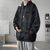 HEARUJOY - Casual Long Sleeves Hoodies Summer Hip Hop Loose Skateboard Casual Men's Streetwear PUNK Clothes Plus Oversized 6XL 7XL