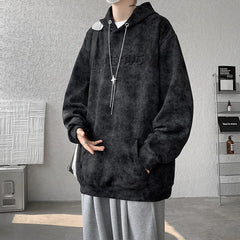 HEARUJOY - Casual Long Sleeves Hoodies Summer Hip Hop Loose Skateboard Casual Men's Streetwear PUNK Clothes Plus Oversized 6XL 7XL