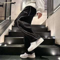 Hearujoy Cotton Trousers Man Casual Regular Fit Luxury Designer Korean Style Straight Cargo Pants for Men Street New In Cheapest Harajuku