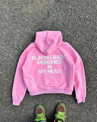 HEARUJOY - Harajuku Woman Letter Print Pink Hoodies women Streetwear Oversized Vintage Couples Sweatshirt Goth Y2k top Hoodies Men Clothing