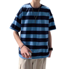 HEARUJOY - New Men Sweatshirt Sweatshirt Crew Neck Top Korean Style Top Men's Casual Wear Polyester Spandex Fabric Casual Wear