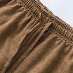 HEARUJOY - summer new men's loose and simple tie dye loop casual sports 5-point shorts