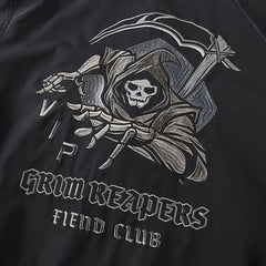 Hearujoy skull embroidery men jacket motorcycle clothes Baseball uniform handsome outdoor harajuku streetwear new tops