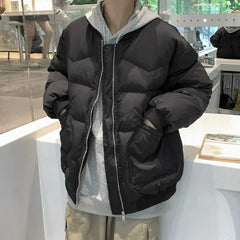 HEARUJOY - Cotton Jacket Men's American Bread Winter Plus Velvet Thickened Warm Cold-resistant Work