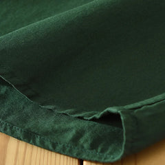 HEARUJOY - Japanese Retro Men Short Sleeve Cargo Shirt Double Pockets Cotton Uniform Light Casual Work Safari Style Shirts Mens Tops Shirt