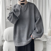 Hearujoy 2024 Hoodies men Jacquard Sweatshirt Mens White Pullover Streetwear Casual Fashion Clothes Mens Oversized Korean Loose T Shirt