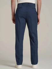 HEARUJOY - Stylish Solid Color Mens Suit Trousers Spring Fall Outdoor Casual Pleated Textured Pants Men Daily Leisure Loose Straight Pants