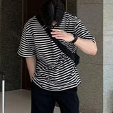 HEARUJOY - 2XL Mens Summer T-Shirt Daily Wear Fashion Versatile Tops O Neck Design Regular Length Casual Daily Use For Men