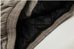 HEARUJOY - Casual High Street Mens Jacket Spring American College Lapel Solid Color Short Couple Coats Loose Tooling Windbreaker 2025 New