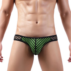 Hearujoy Man's Underwear Ropa Interior Hombre Men's Underpants Perspective Gay Sexy calzoncillos hombre big mesh slip hombre briefs men