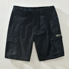 HEARUJOY - Fashion Male Summer Cargo Short Pants Pocket Decoration Cotton Casual Versatile Street Shorts With Multiple Pockets