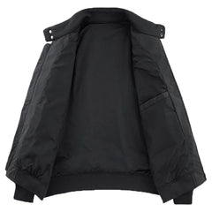 HEARUJOY - Spring and Autumn New Men's Simple Stand-up Collar Jacket Casual Waterproof Windproof Anti-wrinkle Thin Fashion Coat