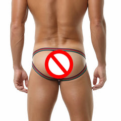 Hearujoy Man's Underwear Gay Sissy Sexy Men's Briefs Hollow Out Tanga Underwear Jockstrap Men Thong String Slip Homme Sexy Erotique