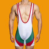 Hearujoy Mens Sexy Tight Contrast Color Stretch Jumpsuit 2024 New Fashion Body Shaping Simple Thin Sports Fitness Jumpsuit Men