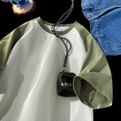 HEARUJOY - 260gsm 100% Cotton Summer Graphic T Shirts Mens Harajuku Korean Fashions Solid Tops Woman T-shirts Y2k Vintage Tees