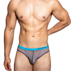 Hearujoy Underwear Man Sissy Men's Panties Big Mesh Gay Sexy Underwear Breathable Calcinha Low-Rise Slips Thongs Men Hollow Calzoncillos