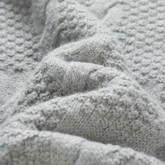 HEARUJOY - Men's Fashion Inside Crew-neck Knit Hoodie Version Loose Breathable Autumn and Winter Sweater Men Casual