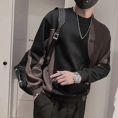 Hearujoy Hoodie Men's New Trendy Casual Top Men's High-end Men's Long Sleeved T-shirt