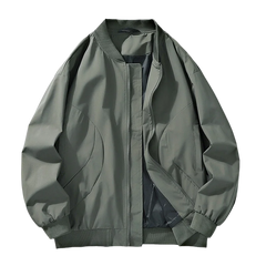 HEARUJOY - Spring Autumn Men Jacket Men Loose Fashion Coat Bomber Jacket Men Workwear Cargo Jacket High Street Outwear