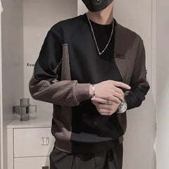 Hearujoy Hoodie Men's New Trendy Casual Top Men's High-end Men's Long Sleeved T-shirt