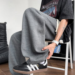 HEARUJOY - Men's New Fashionable Handsome High-quality Casual Pants Comfortable and Versatile Breathable Fashionable Straight Leg Pants