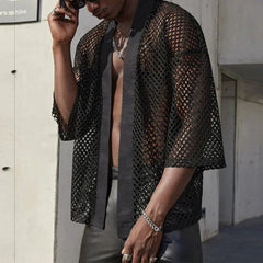 HEARUJOY - Casual Party Top Hollow Out T-shirt Casual Summer Outfits Fashionable Casual Wear Regular Clothing Length For Daily Wear