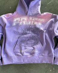 HEARUJOY - Projectcapri graphical hoodies women harajuku oversized sweatshirt grunge hoodie Couples y2k tops goth streetwear gothic clothes