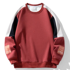 HEARUJOY - Men's New Long-sleeved Spring Autumn Korean Embroidered Trendy Brand Versatile Teen Top