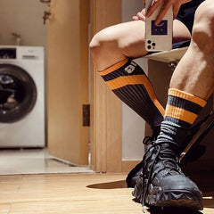 Hearujoy Socks Fashion Calcetines Hombre Meias High Tube Socks For Men Cotton Basketball Ropa De Hombre Sport Socks