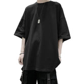 HEARUJOY - Summer T-shirt For Men Men Casual Shirt Casual Pullover Top Half Sleeve Style O-neck Design Regular Length