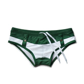 Hearujoy Underpants Men Briefs Gay Ropa Interior Hombre Swim Trunks Sissy Calzoncillos Panties Patchwork Sexy Men Underwear Low-Rise